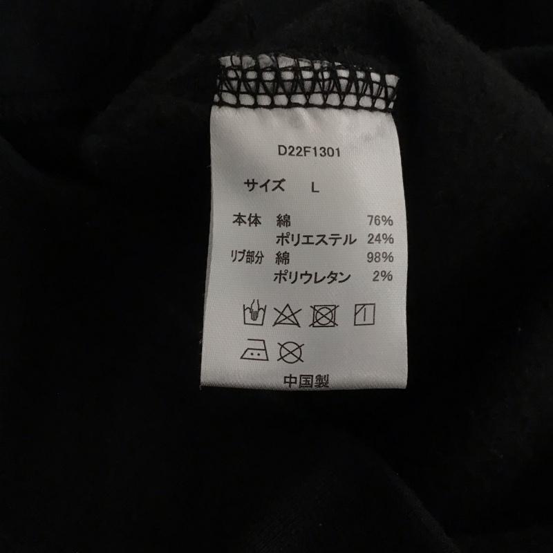 ディアローレル DEAR LAUREL カーディガン 長袖 d22f1301 カーディガン 長袖カーディガン L ロゴ、文字 黒 / ブラック / メンズ USED 古着 中古 10137677