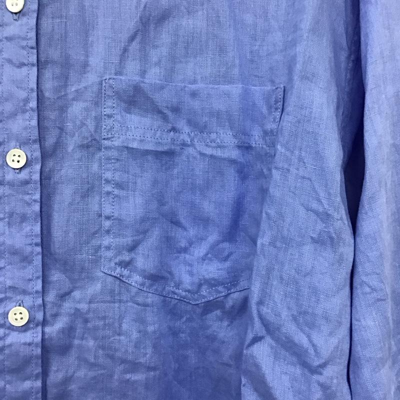 レリュームジャーナルスタンダード relume Journal Standard シャツ、ブラウス 長袖 長袖シャツ 無地シャツ カラーシャツ FREE 無地 青 / ブルー / レディース USED 古着 中古 10135108