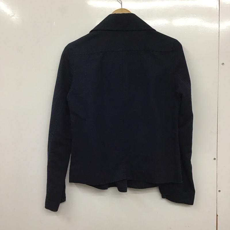 ラコステ LACOSTE ジャケット、上着 ジャケット、ブレザー カジュアルジャケット アウター カラージャケット 40 無地 紺 / ネイビー / レディース USED 古着 中古 10134096