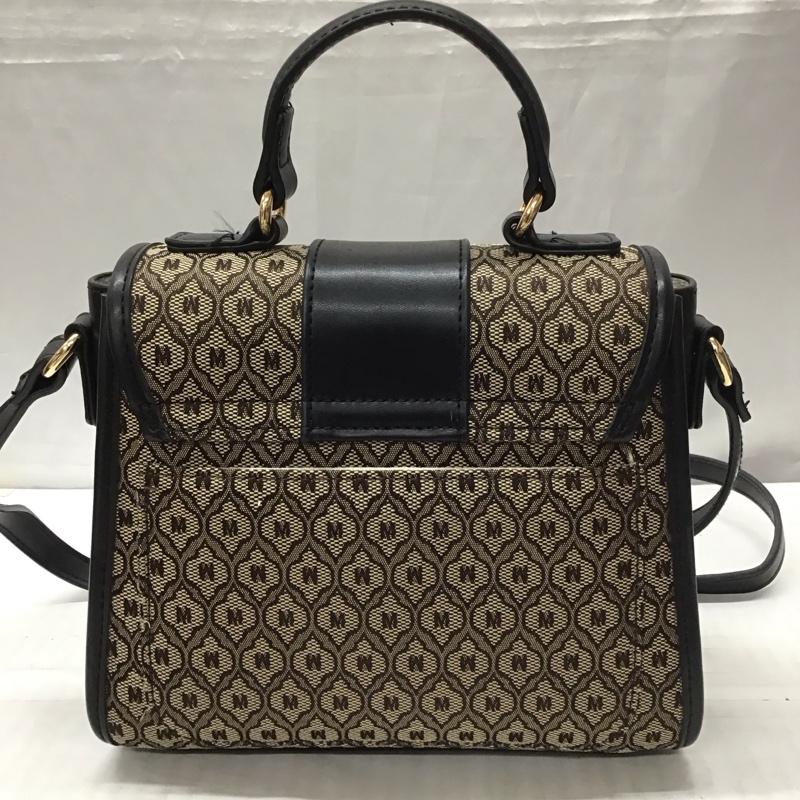 マウジー MOUSSY ショルダーバッグ ショルダーバッグ 総柄 黒 / ブラック / X 茶 / ブラウン / レディース USED 古着 中古 10113355