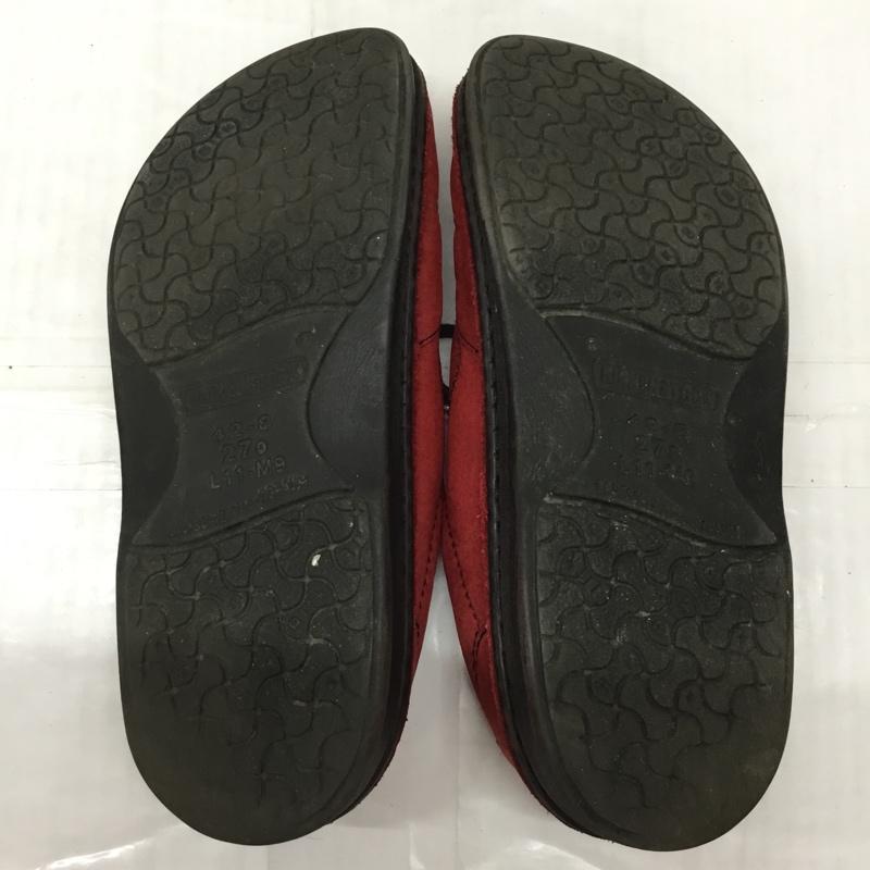 ビルケンシュトック BIRKENSTOCK カジュアルシューズ カジュアルシューズ 405641 レザー 42 無地 赤 / レッド / メンズ USED 古着 中古 10117626