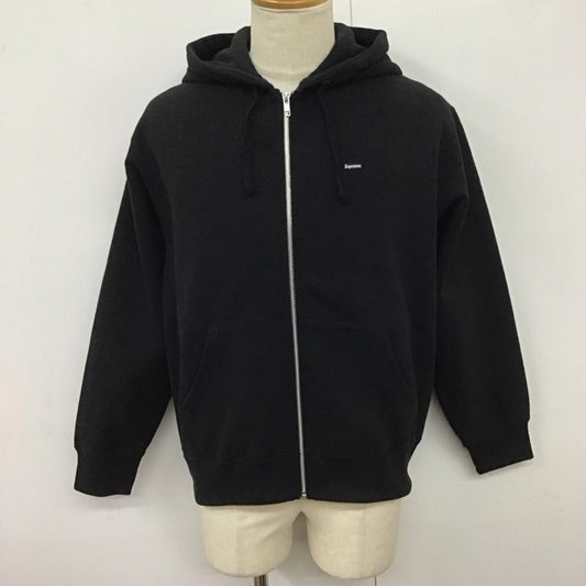 シュプリーム Supreme パーカー 長袖 2017ss 長袖パーカー ジップアップパーカー S ロゴ、文字 黒 / ブラック /  メンズ USED 古着 中古 10124267
