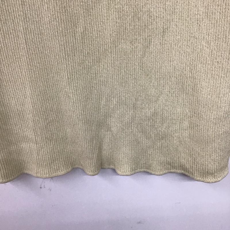 スライ SLY スカート ロングスカート 030FSZ71-6740 MELANGE KNIT SK ニットスカート FREE 無地 アイボリー / アイボリー / レディース USED 古着 中古 10138878