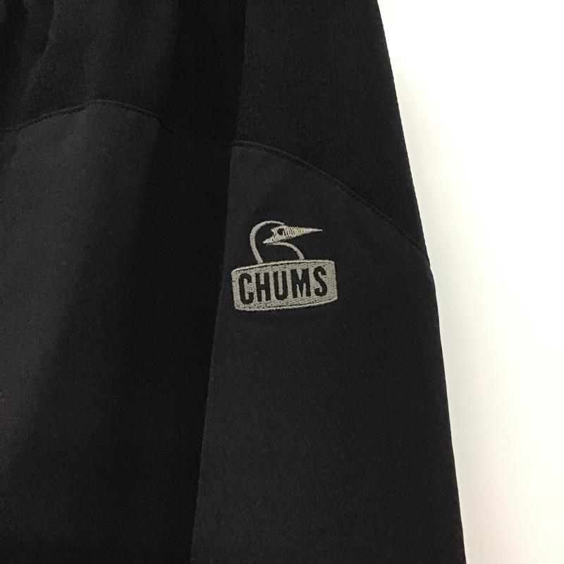 チャムス CHUMS パンツ ショートパンツ ch03-1383-k001-04 エアトレイルストレッチチャムスショーツ ショートパンツ M ロゴ、文字 黒 / ブラック / メンズ USED 古着 中古 10131264