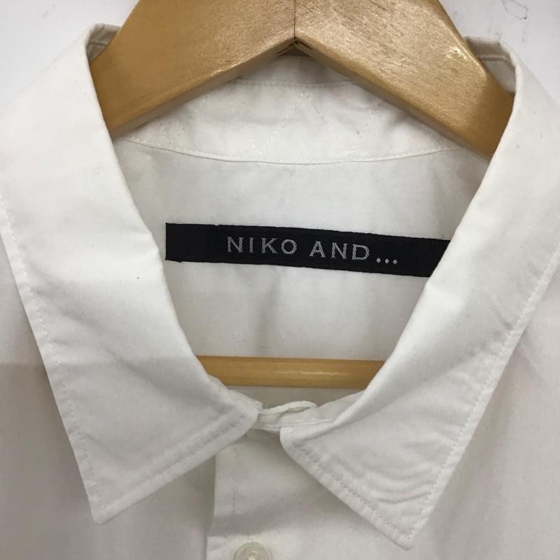 ニコアンド niko and... シャツ、ブラウス 半袖 半袖シャツ 無地シャツ ポケットシャツ 無地 白 / ホワイト / メンズ USED 古着 中古 10137028