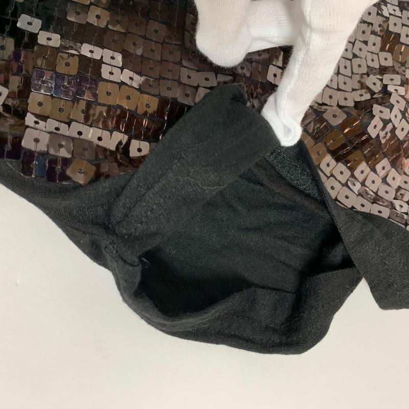 アンジェラメレミラノ Angela Mele Milano カットソー 半袖 無地 X 黒 / ブラック / X 茶 / ブラウン / レディース USED 古着 中古 10013980