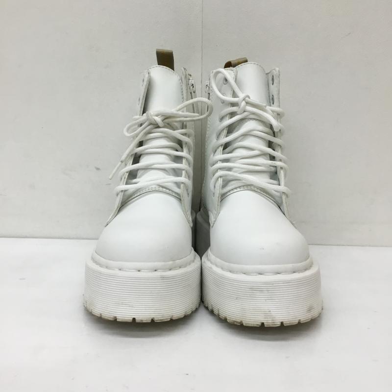 ドクターマーチン Dr.Martens ブーツ ショートブーツ V JADON 2 MONO 27335113 US:7 無地 白 / ホワイト / レディース USED 古着 中古 10133781