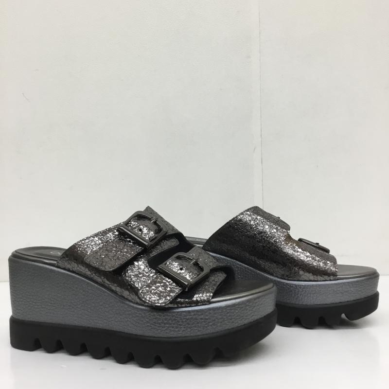ユーズドクロージング used clothes サンダル サンダル OCEANICA 22.5cm 無地 黒 / ブラック / レディース USED 古着 中古 10110475