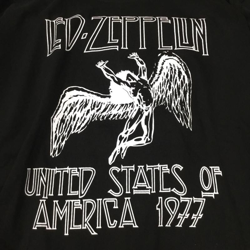 古着 USED Tシャツ 半袖 半袖カットソー プリントTシャツ クルーネックカットソー バンドTシャツ L プリント 黒 / ブラック / メンズ USED 古着 中古 10106940