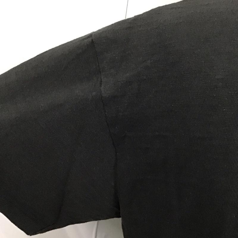 ヒューマンメード HUMAN MADE Tシャツ 半袖 半袖カットソー プリントTシャツ クルーネックカットソー XL ロゴ、文字 黒 / ブラック / メンズ USED 古着 中古 10107745