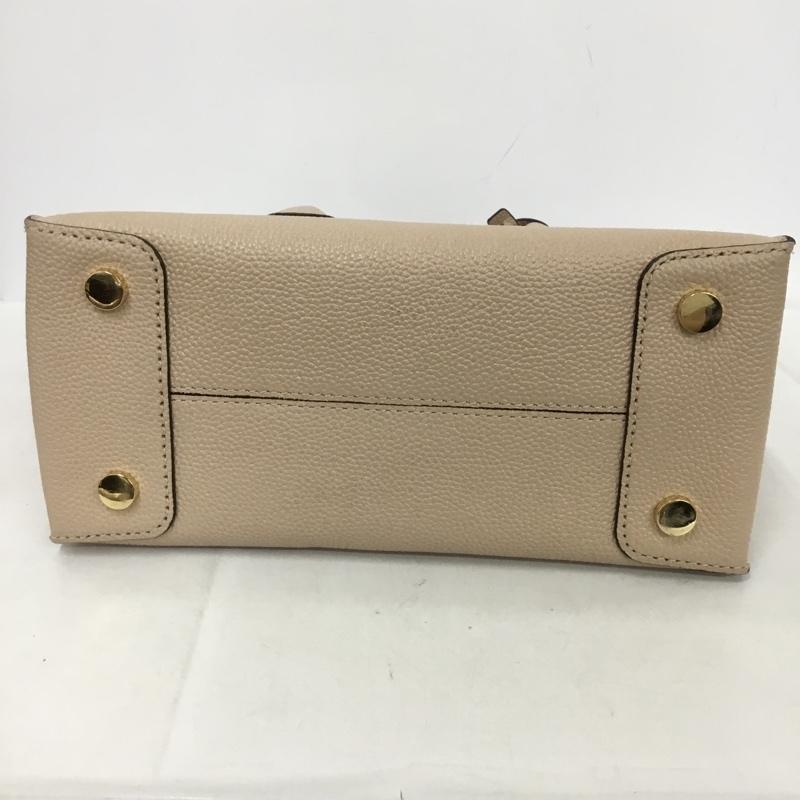 マイケルコース MICHAEL KORS ハンドバッグ ハンドバッグ 30F6GM9T2L 2WAY ショルダーバッグ スクエアバッグ ロゴ、文字 桃 / ピンク / レディース USED 古着 中古 10133304