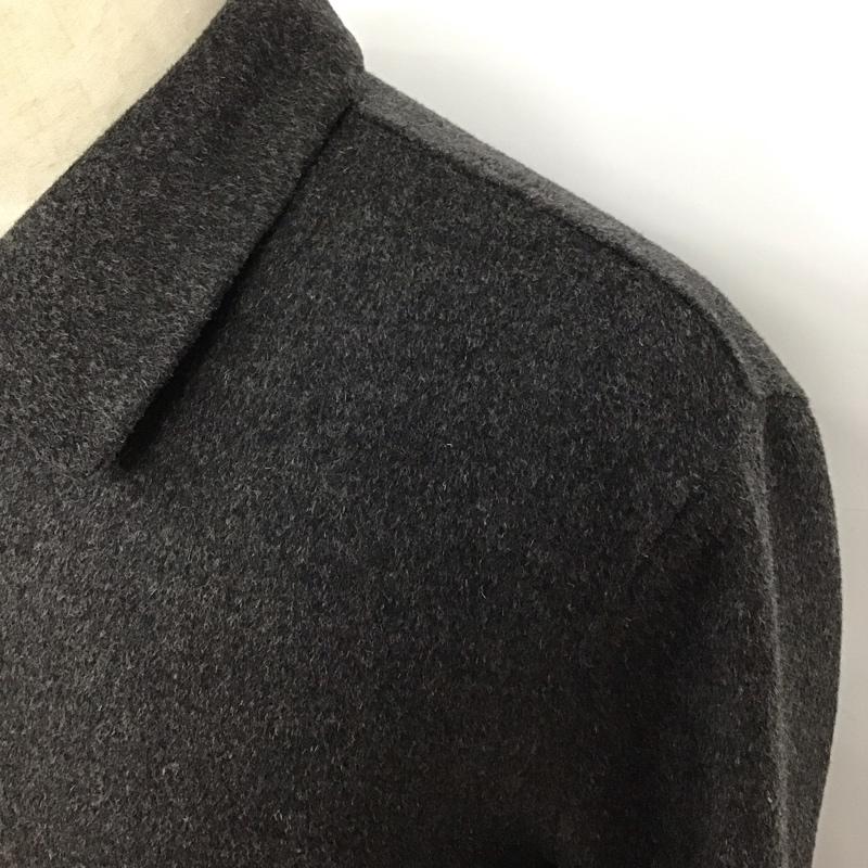 アダムエロペ ADAM ET ROPE コート コート一般 GMO-1608-B ロング丈 M 無地 ダークグレー / ダークグレー / メンズ USED 古着 中古 10118814