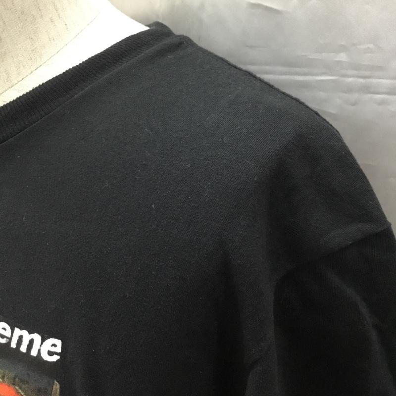 シュプリーム Supreme Tシャツ 半袖 21AW ThrasherGameTee 半袖カットソー プリントTシャツ コラボ L プリント 黒 / ブラック / メンズ USED 古着 中古 10108315