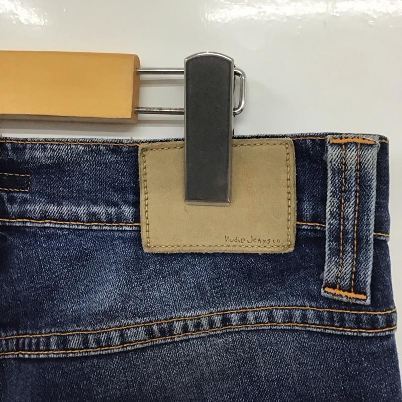ヌーディージーンズ Nudie Jeans パンツ デニム、ジーンズ デニムパンツ スリムパンツ カジュアルパンツ ストレッチパンツ 30インチ 無地 インディゴ / インディゴ / メンズ USED 古着 中古 10132139
