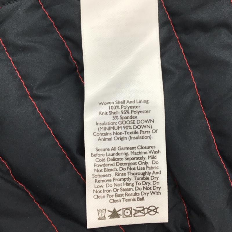 エディーバウアー Eddie Bauer ジャケット、上着 ジャケット、ブレザー ジップアップジャケット ジャンパー ジャケット ダウンジャケット アウター M ロゴ、文字 赤 / レッド / X 紺 / ネイビー / メンズ USED 古着 中古 10110765