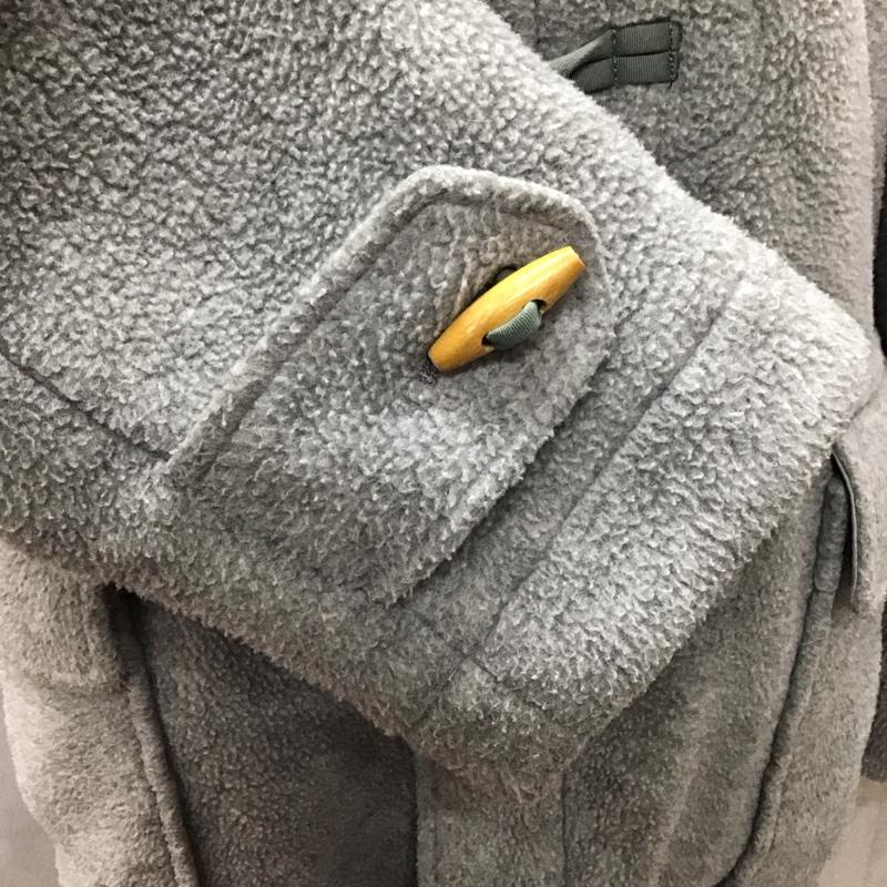 アベイシングエイプ A BATHING APE コート コート一般 XS ロゴ、文字 灰 / グレー / メンズ USED 古着 中古 10114862