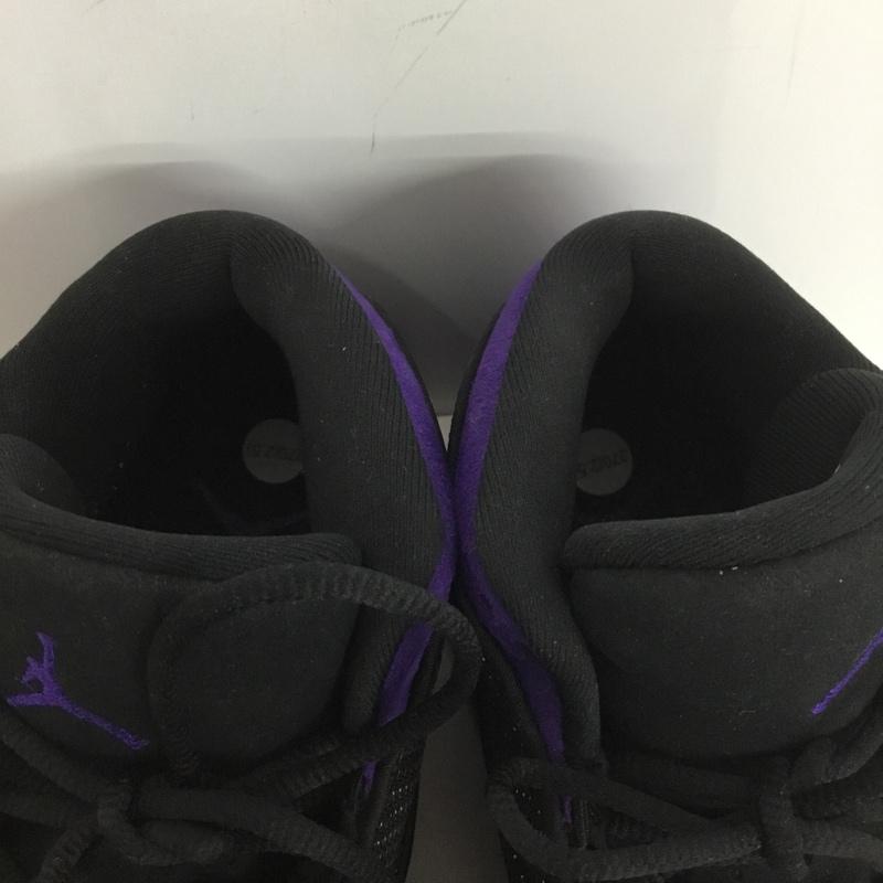 ナイキ NIKE スニーカー スニーカー DJ5982-015 AIR JORDAN 13 RETRO 27cm 27.0cm ワンポイント 黒 / ブラック / X 紫 / パープル / メンズ USED 古着 中古 10142830