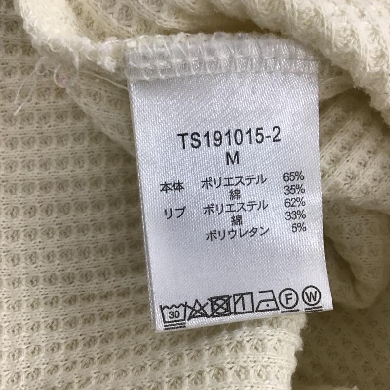スタディオクリップ studio CLIP Tシャツ 長袖 TS191015-2 ワッフルロングカットソー M 無地 白 / ホワイト / レディース USED 古着 中古 10136530