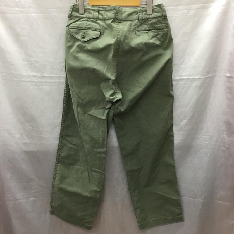 マスターアンドコー MASTER&Co パンツ ワークパンツ、ペインターパンツ ワイドパンツ カジュアルパンツ ワークパンツ S 無地 カーキ / カーキ /  メンズ USED 古着 中古 10121594