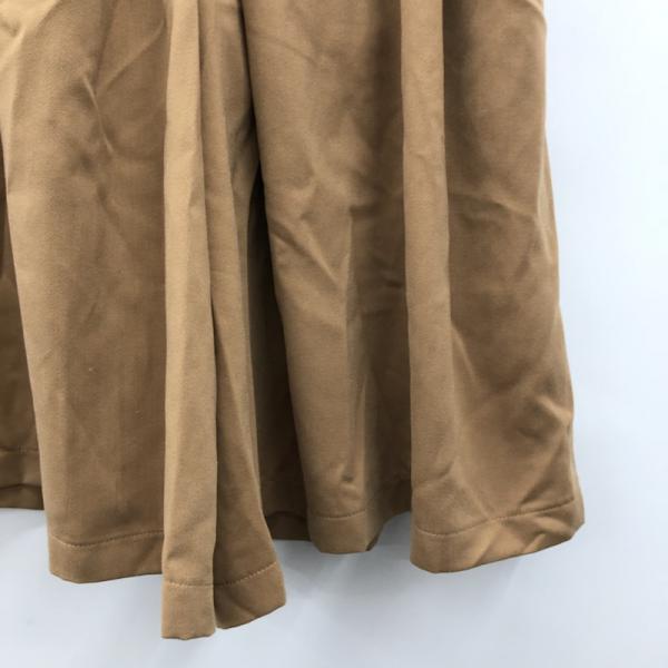 イーハイフンワールドギャラリー E hyphen world gallery パンツ ボトムス パンツ ガウチョパンツ FREE 無地 茶 / ブラウン / レディース USED 古着 中古 10025341