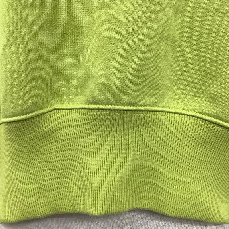 アズールバイマウジー AZUL BY MOUSSY トレーナー 長袖 250fat80-115i ショートカラースウェットトップス 長袖トレーナー S 無地 緑 / グリーン / レディース USED 古着 中古 10114508