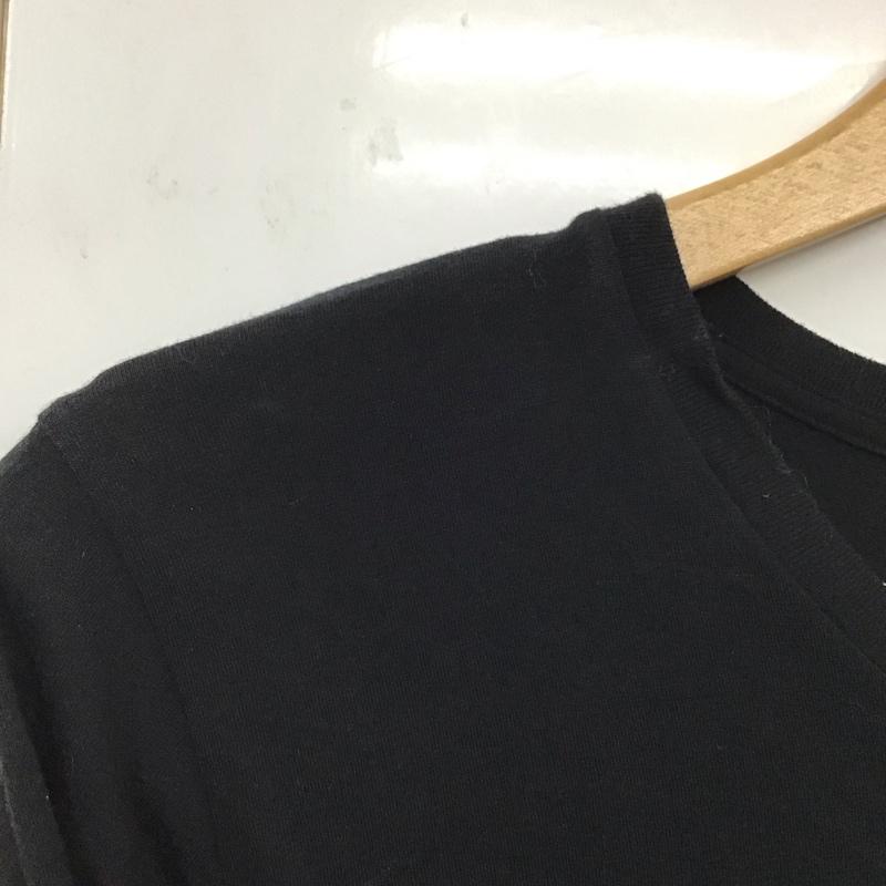 ポロラルフローレン POLO RALPH LAUREN Tシャツ 長袖 クルーネック ロンT M ワンポイント 黒 / ブラック / レディース USED 古着 中古 10130799