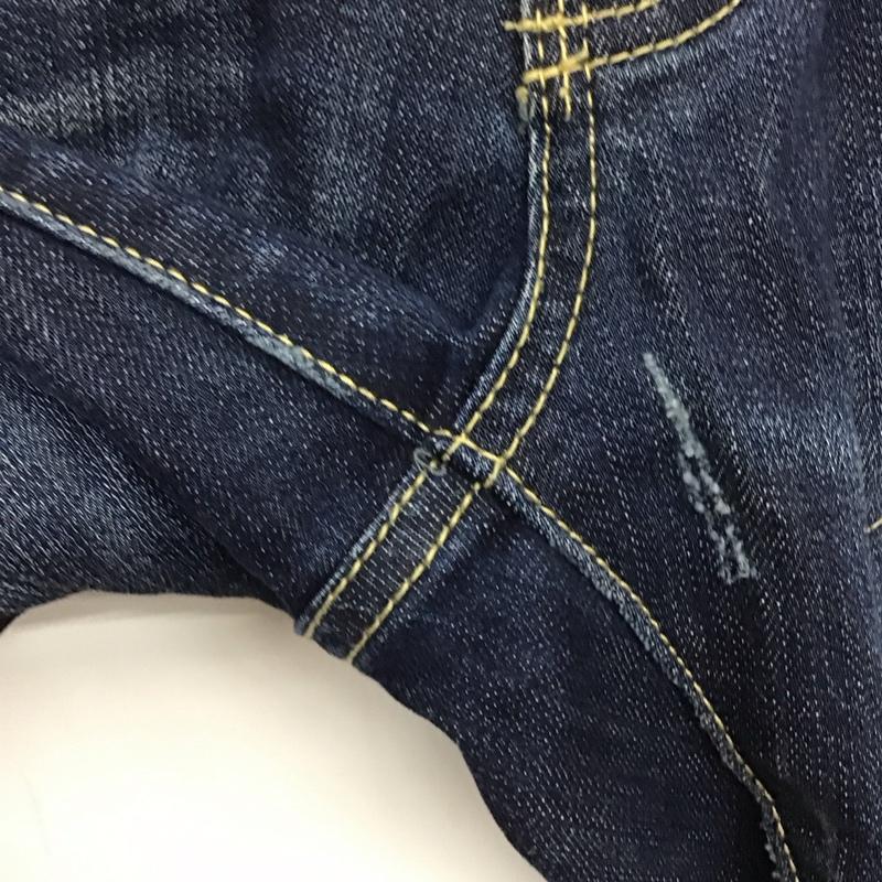 アーバンリサーチ URBAN RESEARCH パンツ デニム、ジーンズ デニムパンツ スリムパンツ カジュアルパンツ ストレッチパンツ 36 ダメージ加工 インディゴ / インディゴ / メンズ USED 古着 中古 10133368