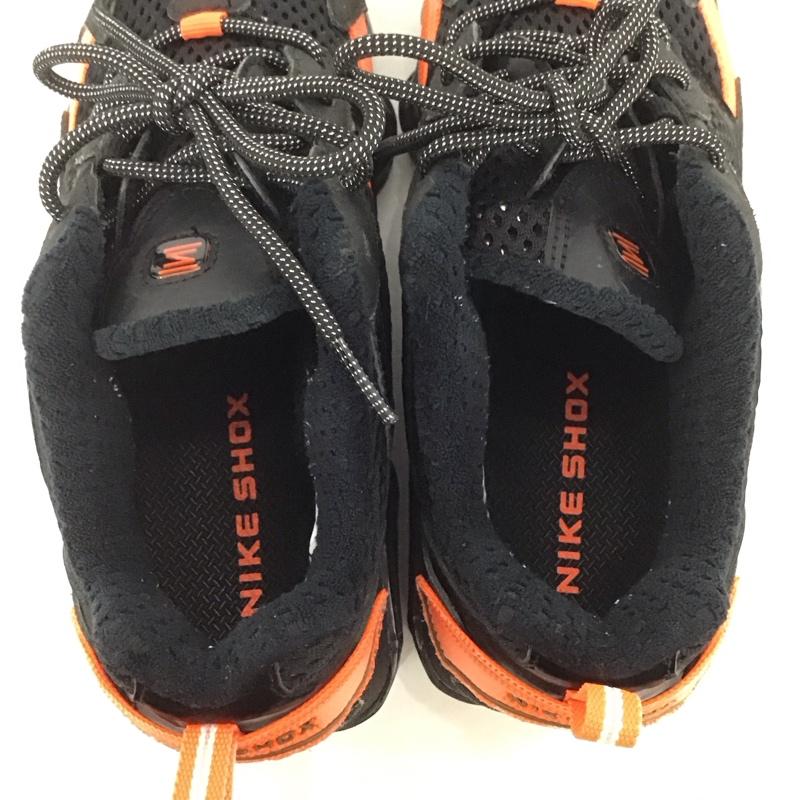 ナイキ NIKE スニーカー スニーカー CK2085-001 W Shox TL Nova 22.5cm 箱有 22.5cm ロゴ、文字 黒 / ブラック / X 橙 / オレンジ / レディース USED 古着 中古 10125681