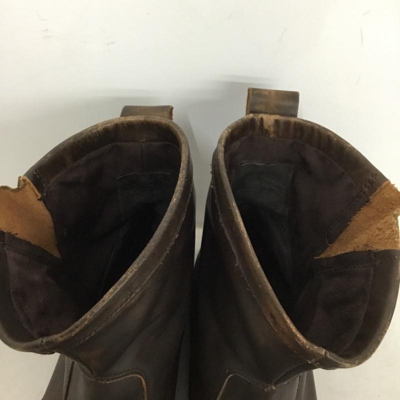 ディーゼル DIESEL ブーツ ショートブーツ Y00261 ショートエンジニアブーツ 28cm 28.0cm ワンポイント ダークブラウン / ダークブラウン / メンズ USED 古着 中古 10149228