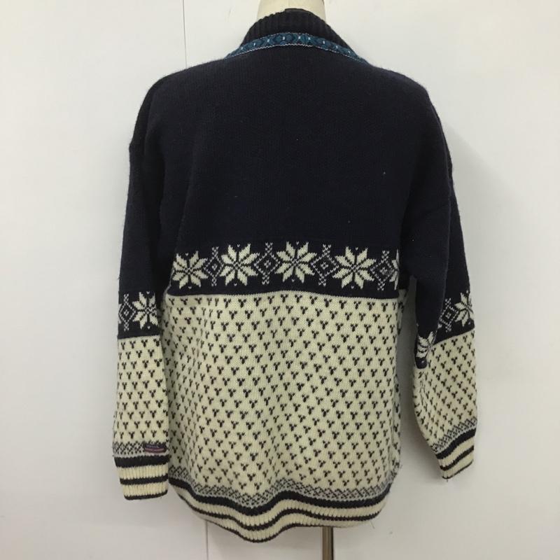 古着 USED ニット、セーター 長袖 S 無地 紺 / ネイビー / メンズ USED 古着 中古 10105685
