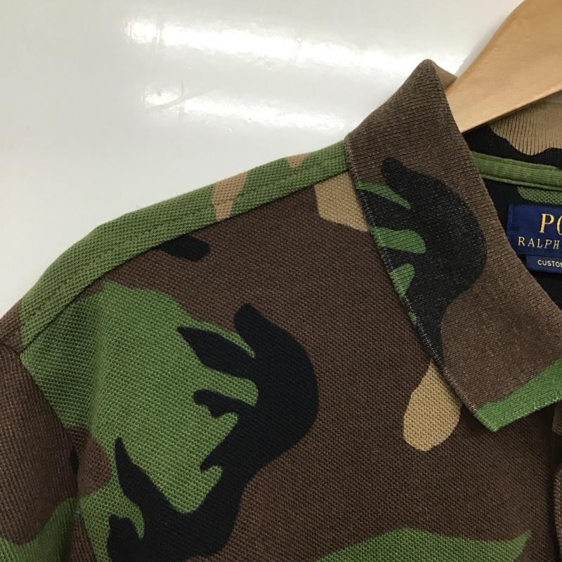 ポロラルフローレン POLO RALPH LAUREN ポロシャツ 半袖 半袖ポロシャツ カラーシャツ 半袖カットソー XL カモフラージュ柄・迷彩 マルチカラー / マルチカラー / メンズ USED 古着 中古 10134027