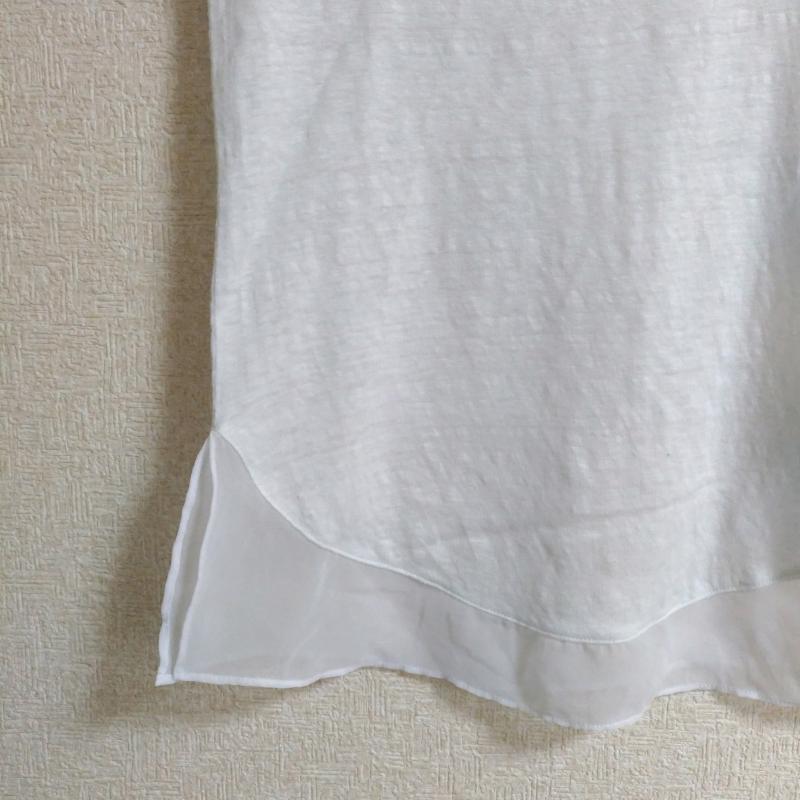 アルマーニエクスチェンジ A/X ARMANIEXCHANGE タンクトップ タンクトップ XS 無地 X ワンポイント 白 / ホワイト / レディース USED 古着 中古 10014948