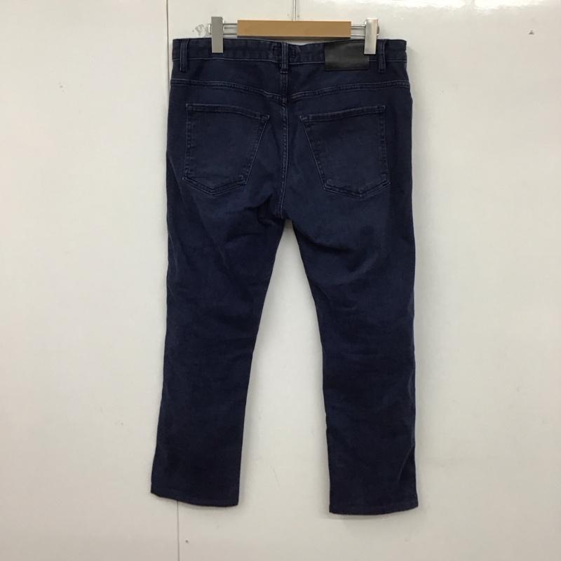 ヒューゴボス HUGO BOSS パンツ デニム、ジーンズ スリムパンツ ストレッチパンツ カジュアルパンツ 32インチ 無地 紺 / ネイビー / メンズ USED 古着 中古 10128686