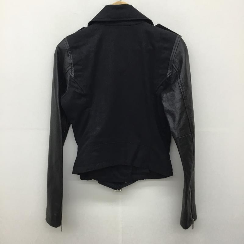 ディーゼル DIESEL ジャケット、上着 レザージャケット 無地 黒 / ブラック / レディース USED 古着 中古 10137699
