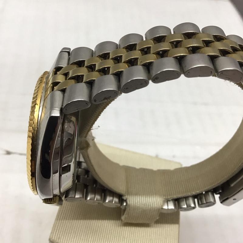 セイコー SEIKO 腕時計 アナログ(自動巻き) 7S26-0500 ロゴ、文字 金 / ゴールド / X 銀 / シルバー / メンズ USED 古着 中古 10113454