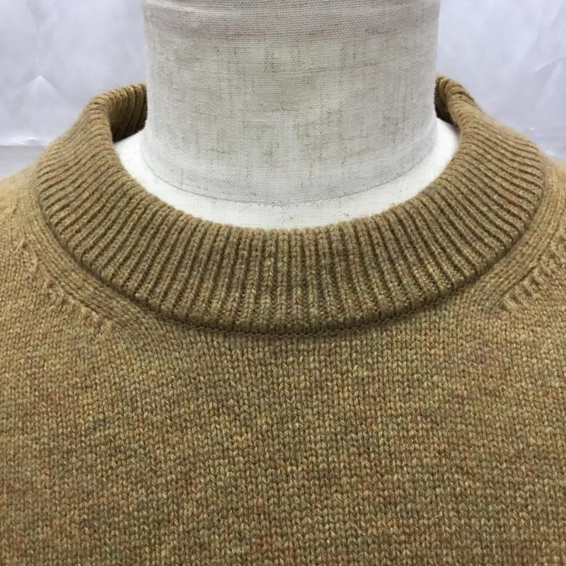 ヨーク YOKE ニット、セーター 長袖 YK22AW0432S CONNECTINGCREWNECKSWEATER 長袖ニット セーター 3 無地 ベージュ / ベージュ / X 黄 / イエロー / メンズ USED 古着 中古 10106599