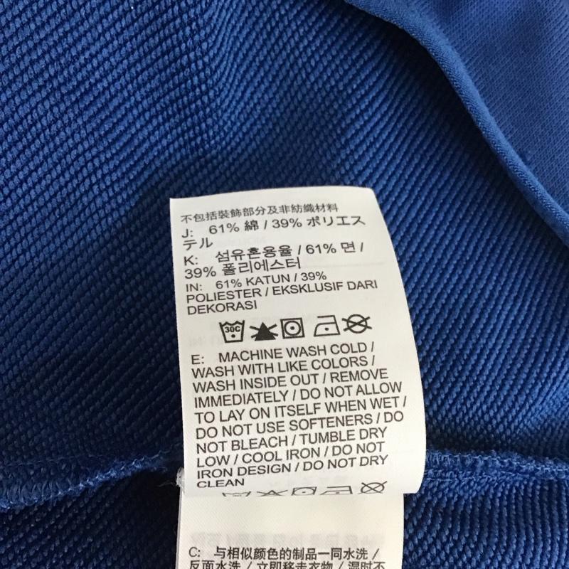 ナイキ NIKE トレーナー 長袖 fn3290-476 レーニングウェアトップス 長袖スウェット クルーネックカットソー L ロゴ、文字 青 / ブルー / メンズ USED 古着 中古 10112097