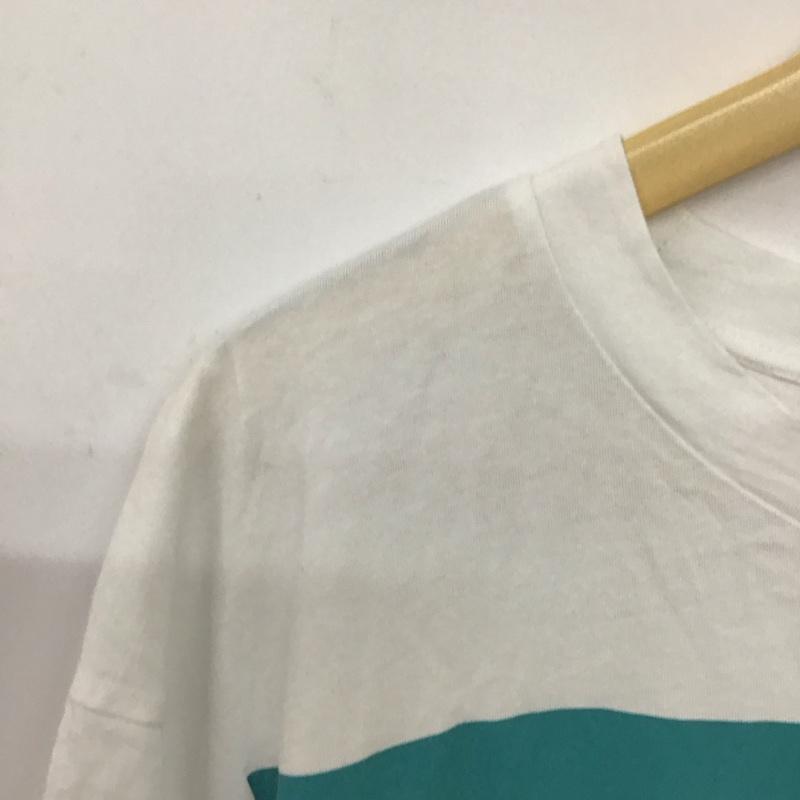 ザラ ZARA Tシャツ 半袖 M プリント 白 / ホワイト / レディース USED 古着 中古 10139578