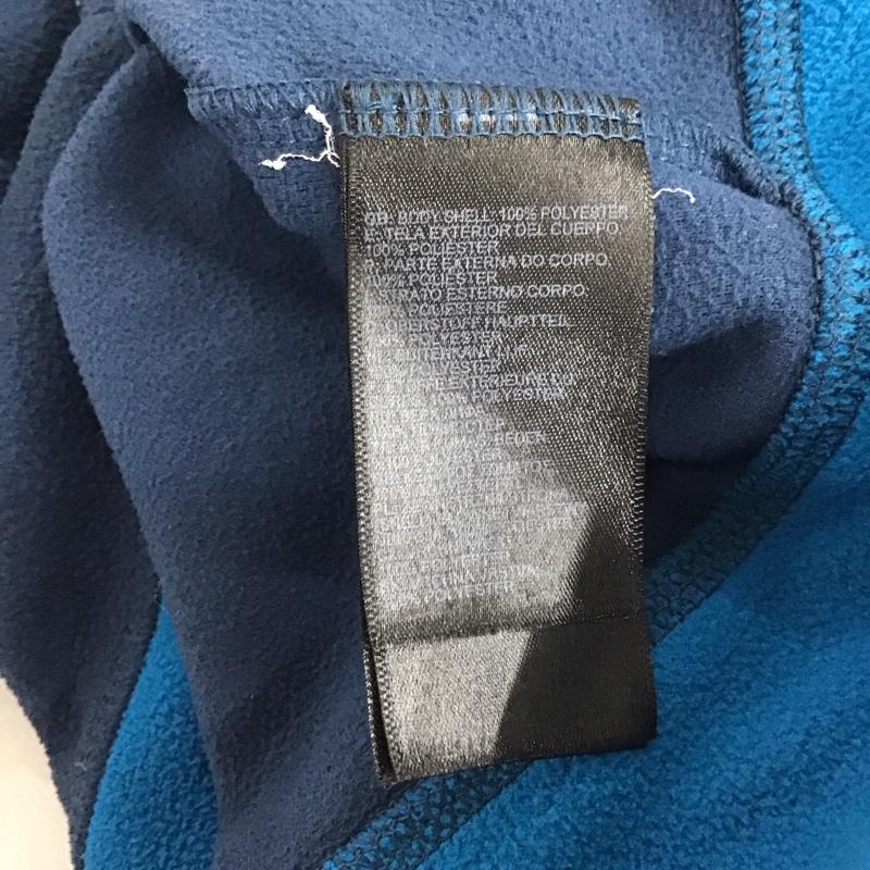 ザノースフェイス THE NORTH FACE ジャケット、上着 ジャケット、ブレザー ジップアップジャケット フリースジャケット アウター パーカー L ロゴ、文字 紺 / ネイビー / ボーイズ USED 古着 中古 10128966
