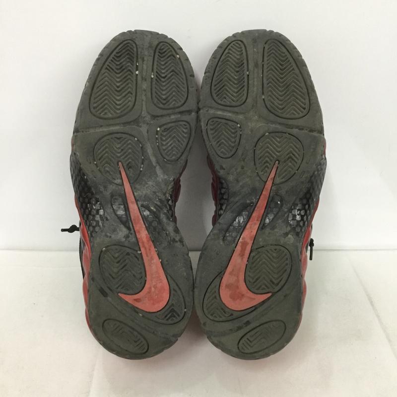 ナイキ NIKE スニーカー スニーカー 624041-604 AIR FOAMPOSITE PRO バスケットシューズ 28.5cm 28.5cm ロゴ、文字 赤 / レッド / X 黒 / ブラック / メンズ USED 古着 中古 10133280