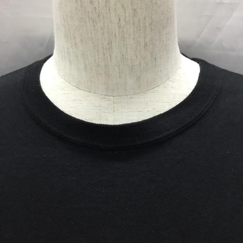 ショット schott カットソー 長袖 半袖カットソー プリントTシャツ クルーネックカットソー M プリント 黒 / ブラック /  メンズ USED 古着 中古 10108931