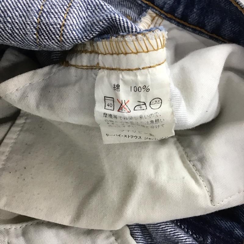 リーバイストラウスアンドコー Levi Strauss & co. パンツ デニム、ジーンズ デニムパンツ ワイドパンツ カジュアルパンツ 33インチ 無地 インディゴ / インディゴ / メンズ USED 古着 中古 10149292