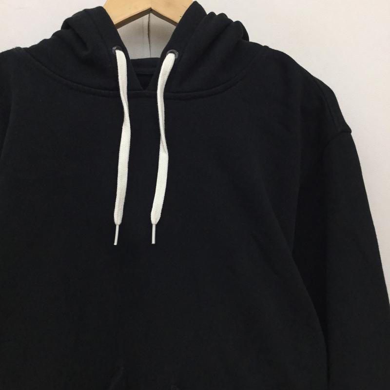 バンズ VANS パーカー 長袖 M ロゴ、文字 黒 / ブラック / メンズ USED 古着 中古 10136082