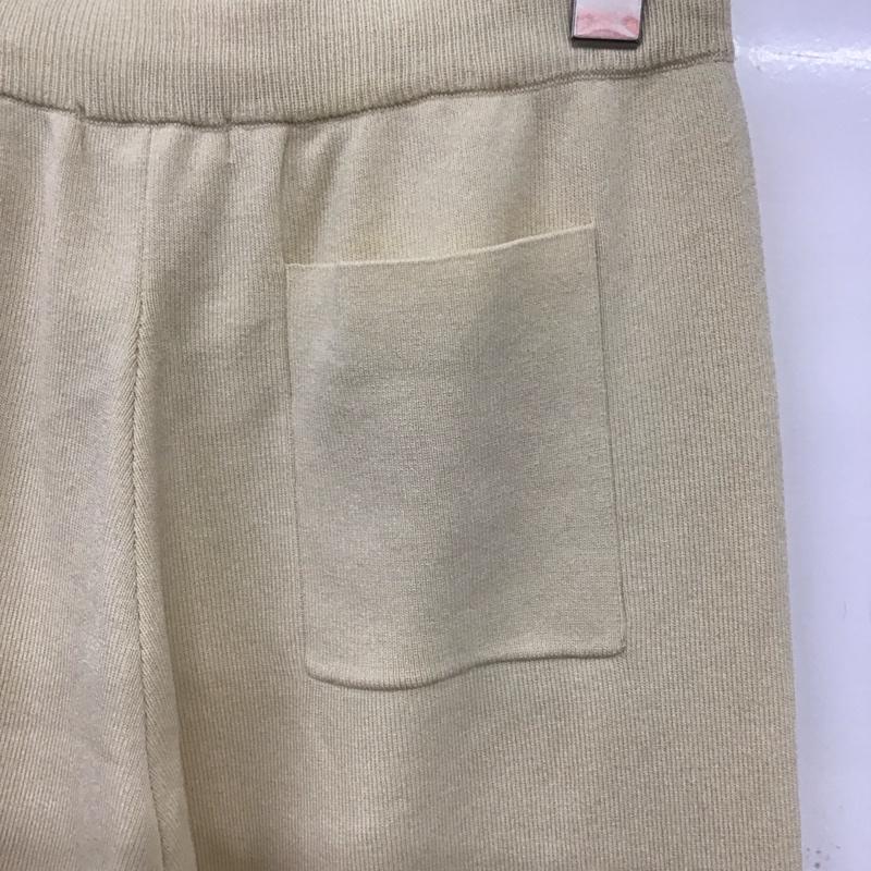 フリークスストア FREAK S STORE ボトムス ボトムス S22-TKK-04 ストレートパンツ M 無地 オフホワイト / オフホワイト / レディース USED 古着 中古 10139728