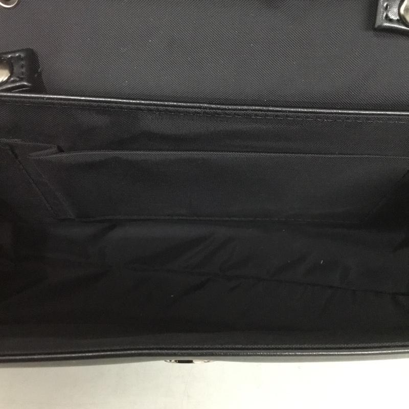 古着 USED ハンドバッグ ハンドバッグ フォーマルバッグ フェイクレザー 無地 黒 / ブラック / レディース USED 古着 中古 10132721
