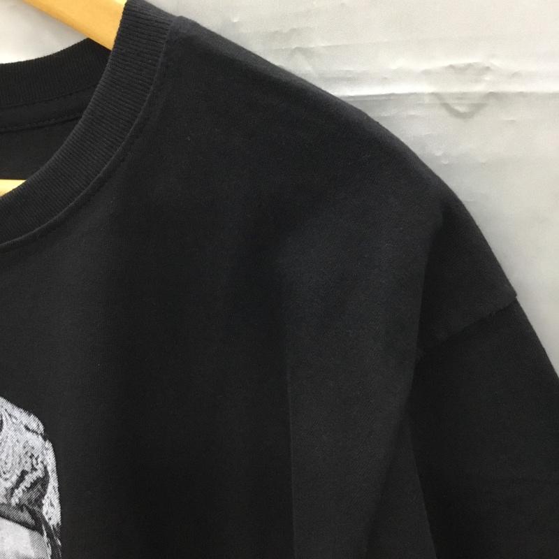 古着 USED Tシャツ 半袖 半袖カットソー プリントTシャツ クルーネックカットソー バンドTシャツ L プリント 黒 / ブラック / メンズ USED 古着 中古 10108338