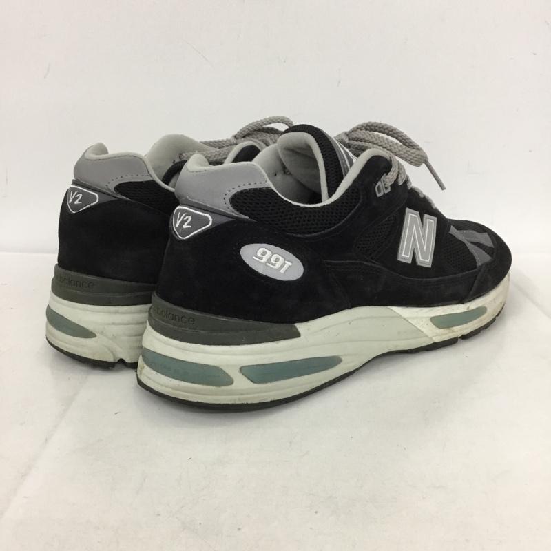 ニューバランス New Balance スニーカー スニーカー U991BK2 Made in UK 991 USA9 US:9 ロゴ、文字 黒 / ブラック / メンズ USED 古着 中古 10136684