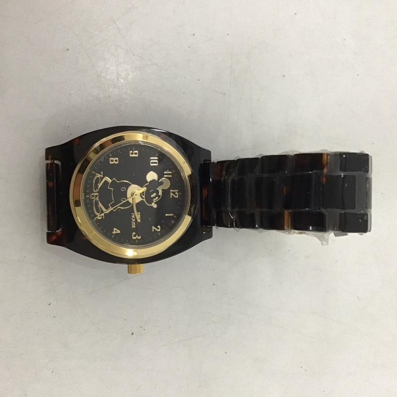 ディズニー Disney 腕時計 アナログ(クォーツ式) TOR-OLDMCK-04BK ミッキーマウス ウォッチ キャラクター マルチカラー / マルチカラー / レディース USED 古着 中古 10145082