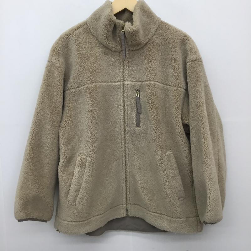グローバルワーク GLOBAL WORK ジャケット、上着 ジャケット、ブレザー GW722520AD ボアジャケット L 無地 ベージュ / ベージュ / X 茶 / ブラウン / レディース USED 古着 中古 10124395