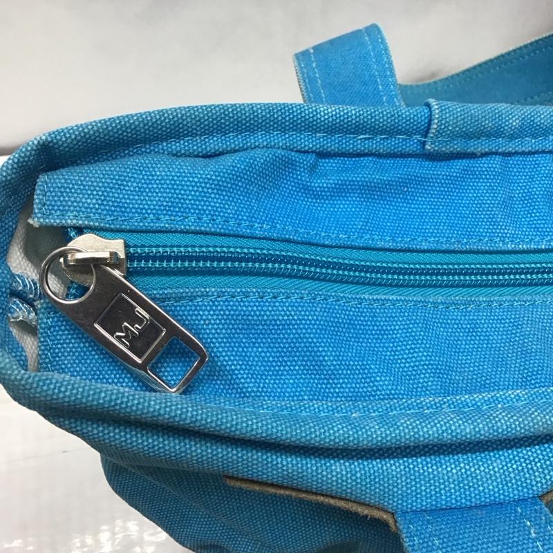 マークバイマークジェイコブス MARC by MARC JACOBS トートバッグ トートバッグ コットン ロゴ、文字 青 / ブルー / レディース USED 古着 中古 10115060